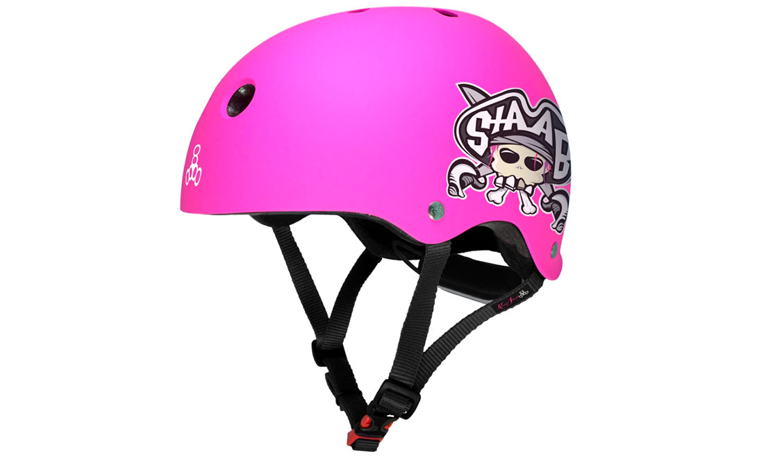 Фотография Шлем Triple8 Lil 8 Staab Edition 46-52 см Розовый