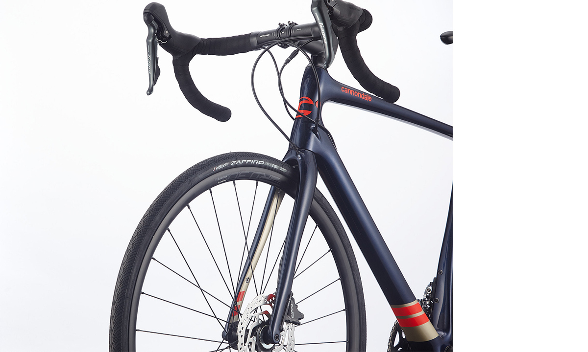 Фотографія Велосипед Cannondale SYNAPSE Carbon Tiagra 28" (2021) 2020 blue 2