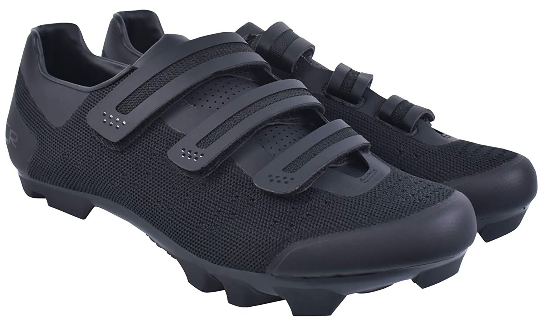 Велосипедные туфли МТБ FLR F-55 Knit черные, размер 46 