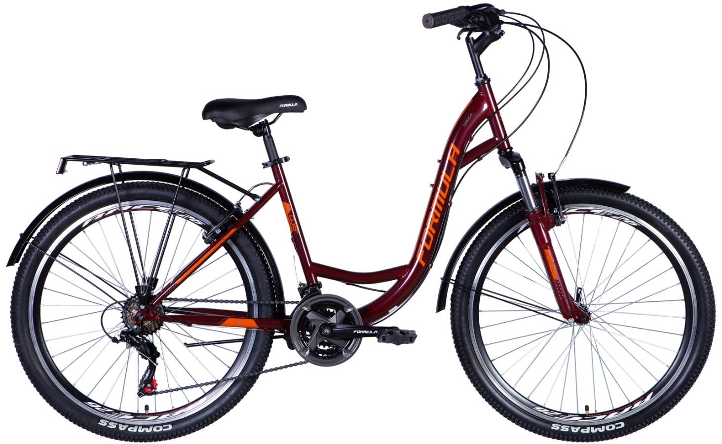 Фотография Велосипед Formula OMEGA 26" размер М рама 18 2024 Красный