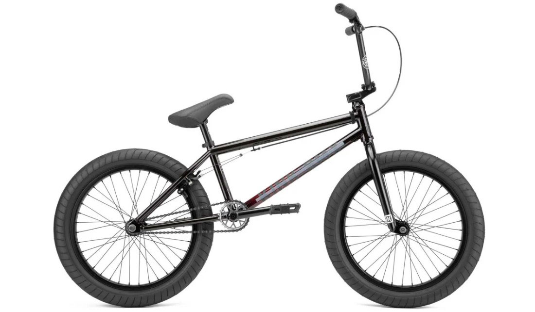 Фотографія Велосипед KINK BMX WHIP 20" (ТТ 20,5") 2022 Gloss Black Fade