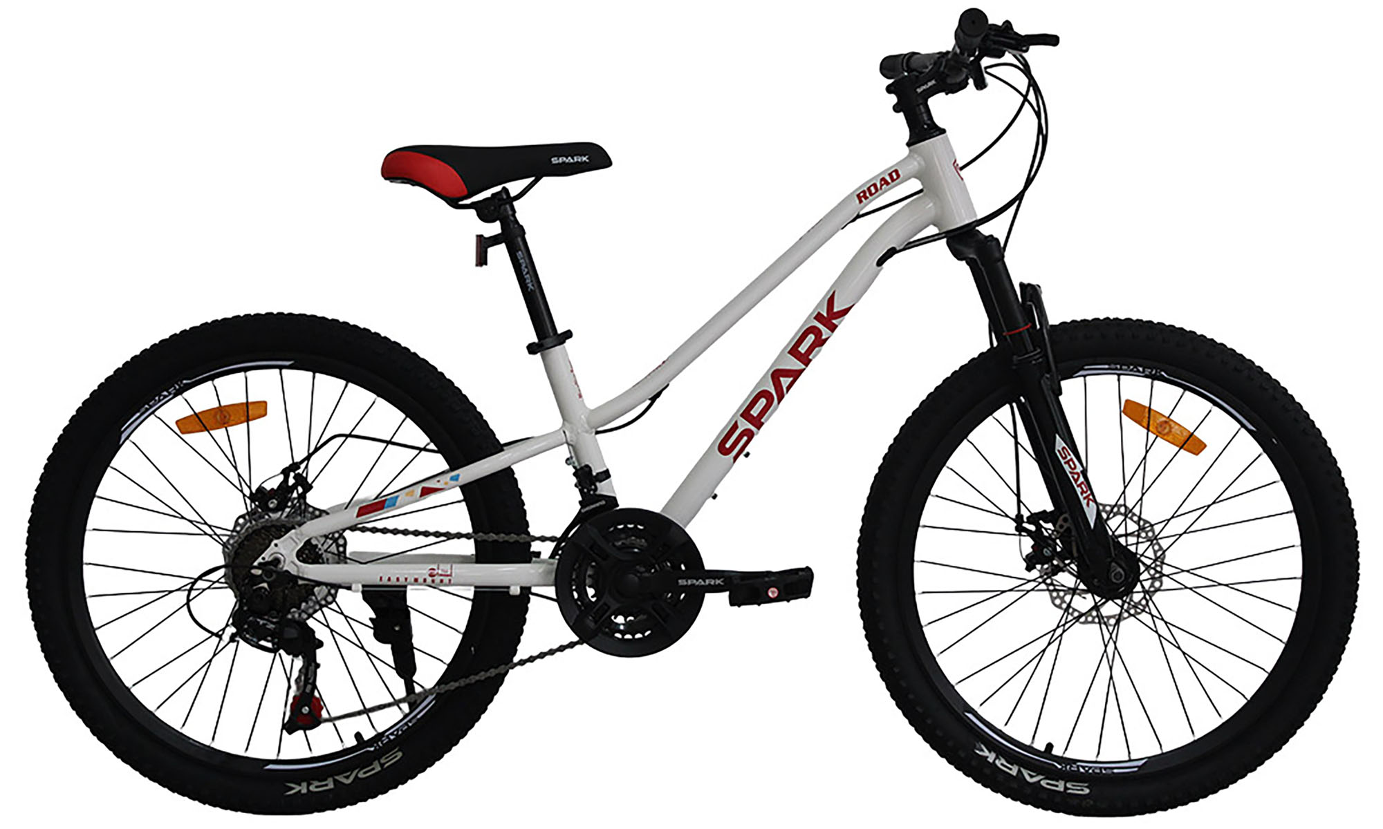 Велосипед SPARK ROAD 24", розмір XS, рама 12", рік 2026, білий 