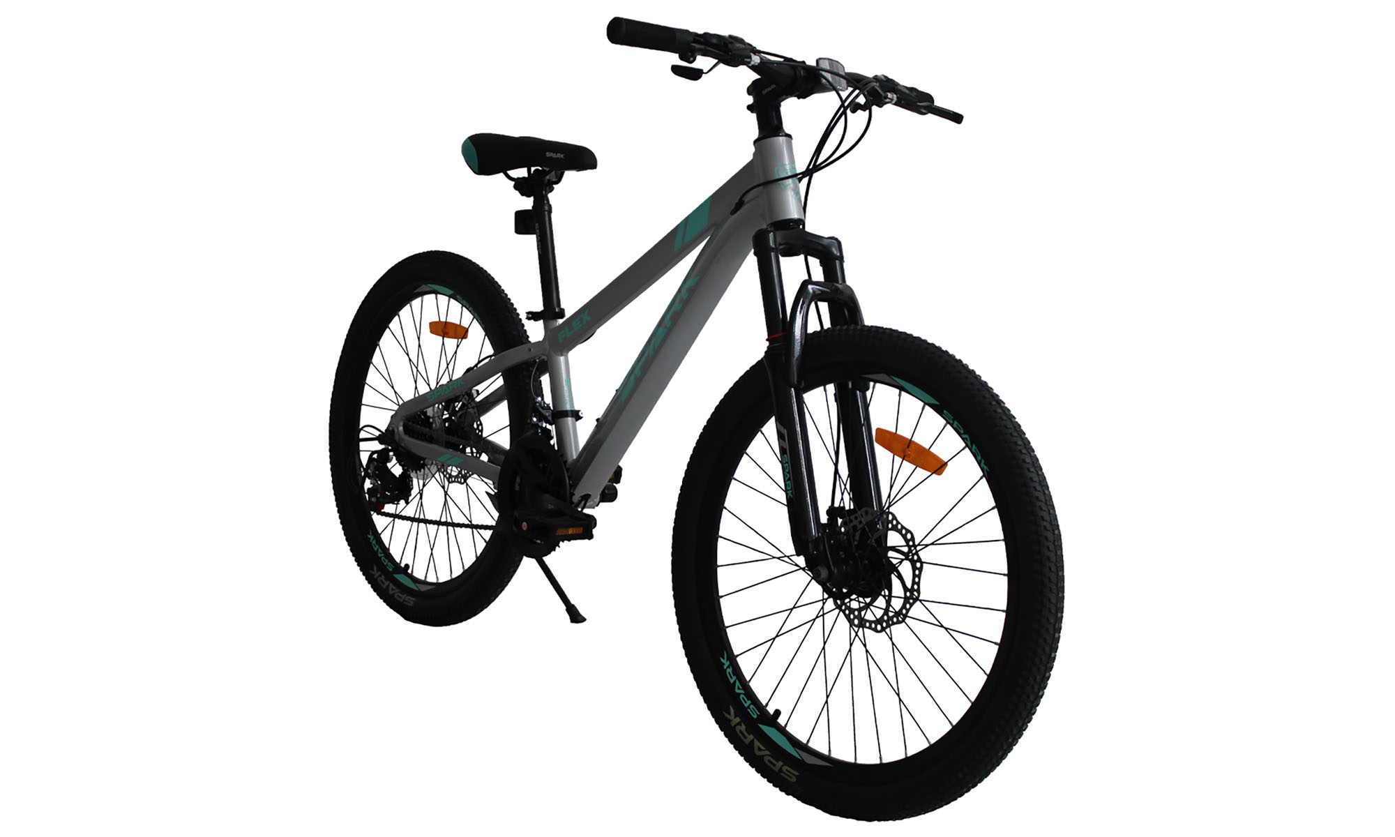 Велосипед SPARK FLEX 24", размер XXS, рама 11", год 2026, серый 2
