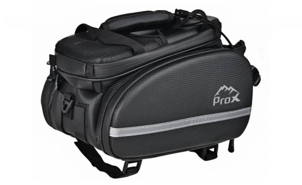 Фотография Велосумка на багажник ProX Dakota 364 13 л, черный
