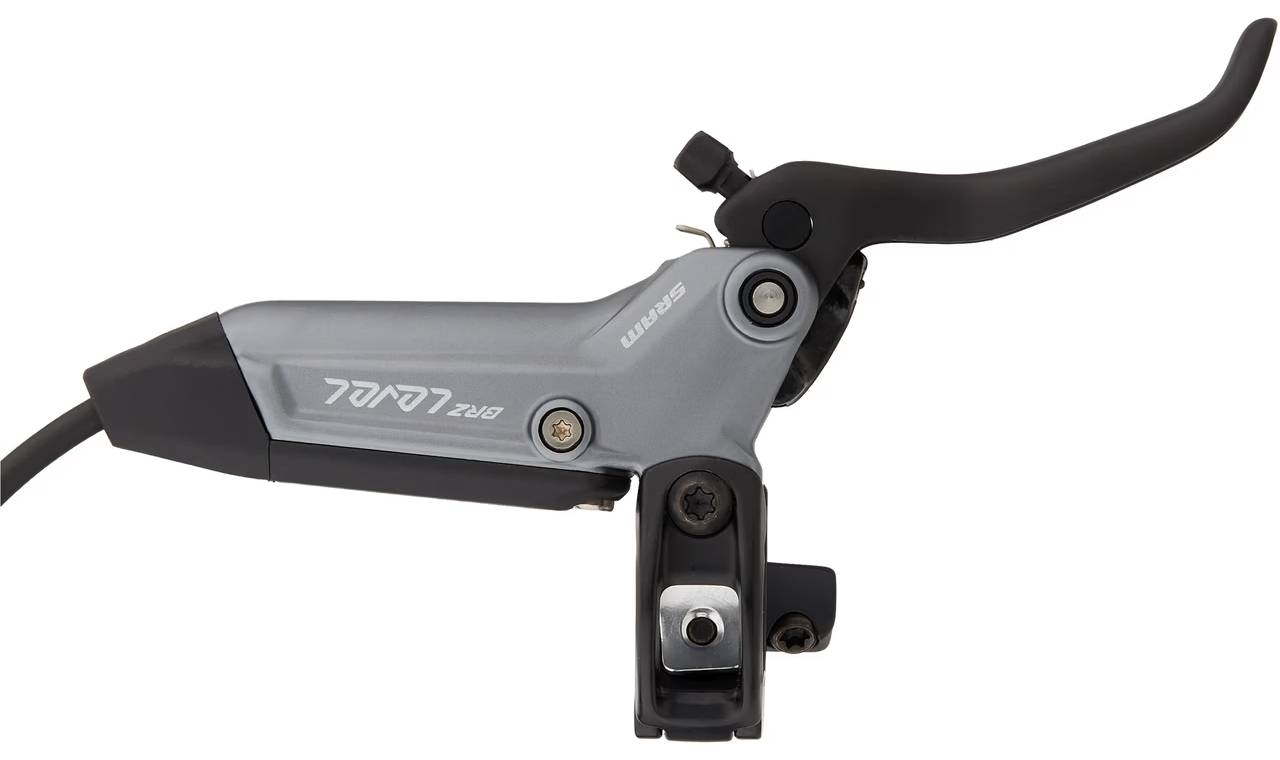 Гальмо дискове SRAM Level Bronze Stealth 4 Piston - Aluminum Lever, Stainless Hardware, Reach Adj, Blast Dark Polar Rear 2000mm Hose 2