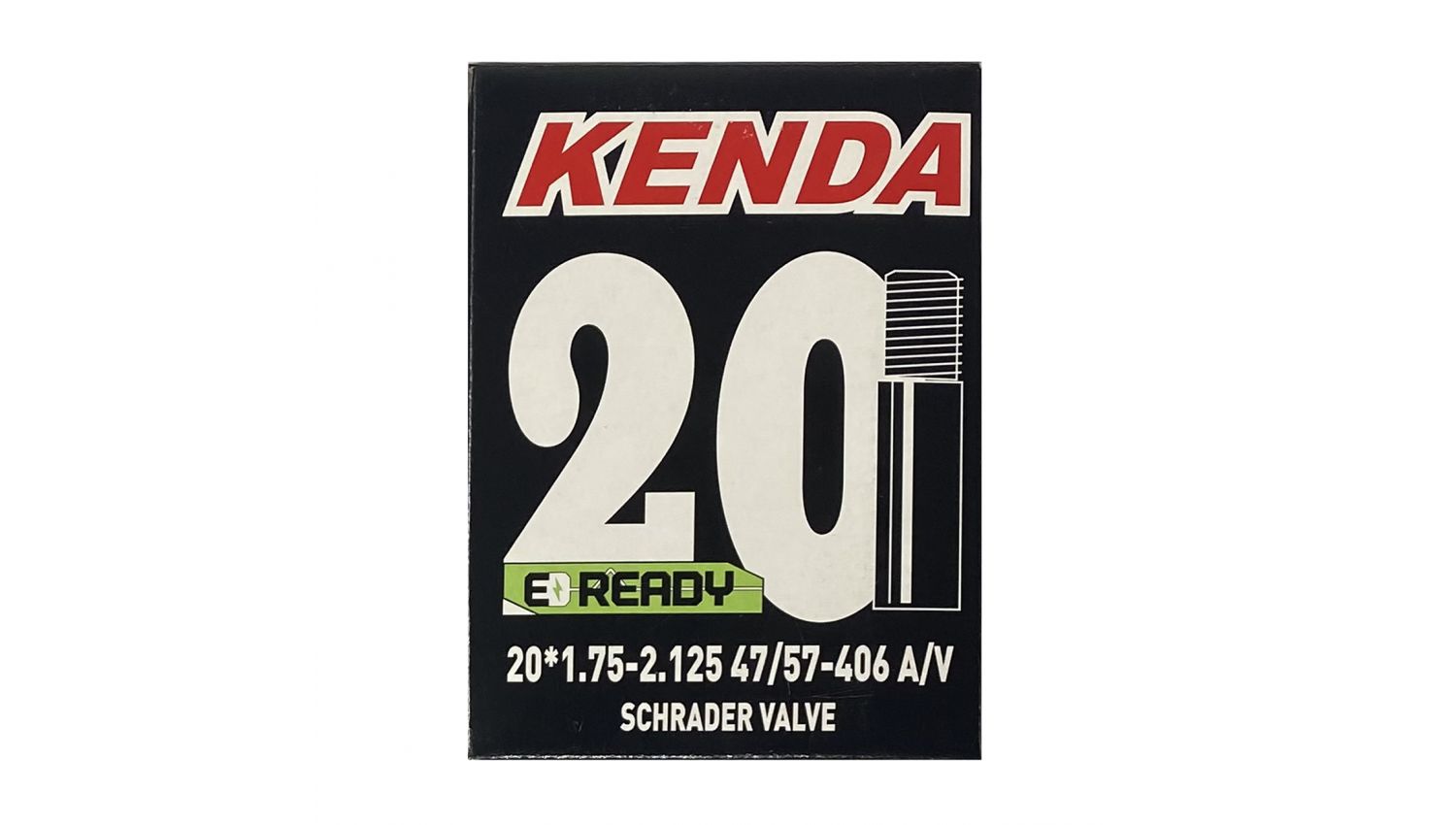 Камера KENDA 20х1.75-2.125, A/V, 47/57-406, коробка 3 Камера KENDA 20х1.75-2.125, A/V, 47/57-406, коробка 3
