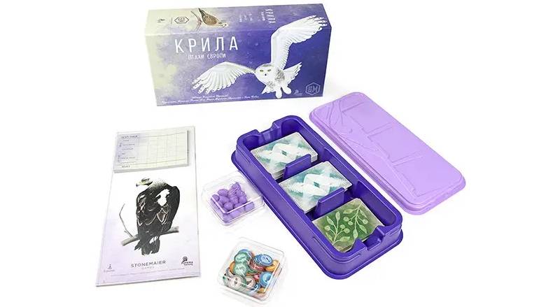 Настольная игра Крылья: Птицы Европы (Wingspan: European Expansion) Дополнение 3 Настольная игра Крылья: Птицы Европы (Wingspan: European Expansion) Дополнение 3