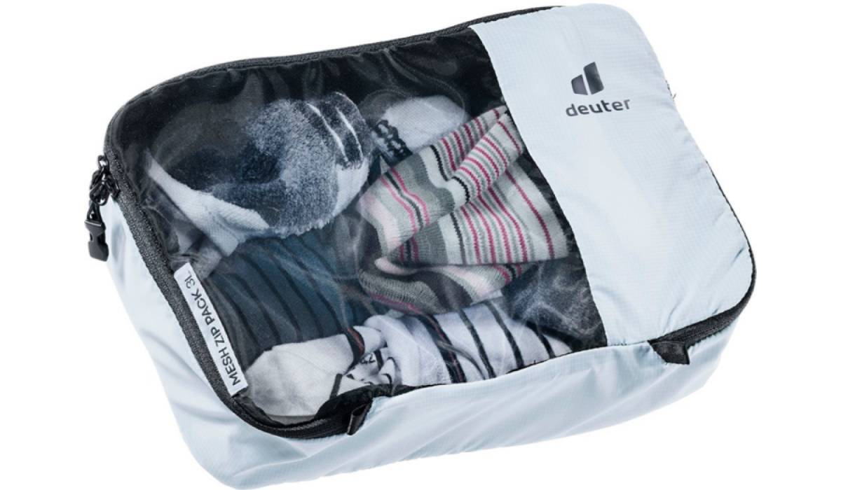 Чехол-мешок DEUTER Mesh Zip Pack 3 цвет 4702 tin-black