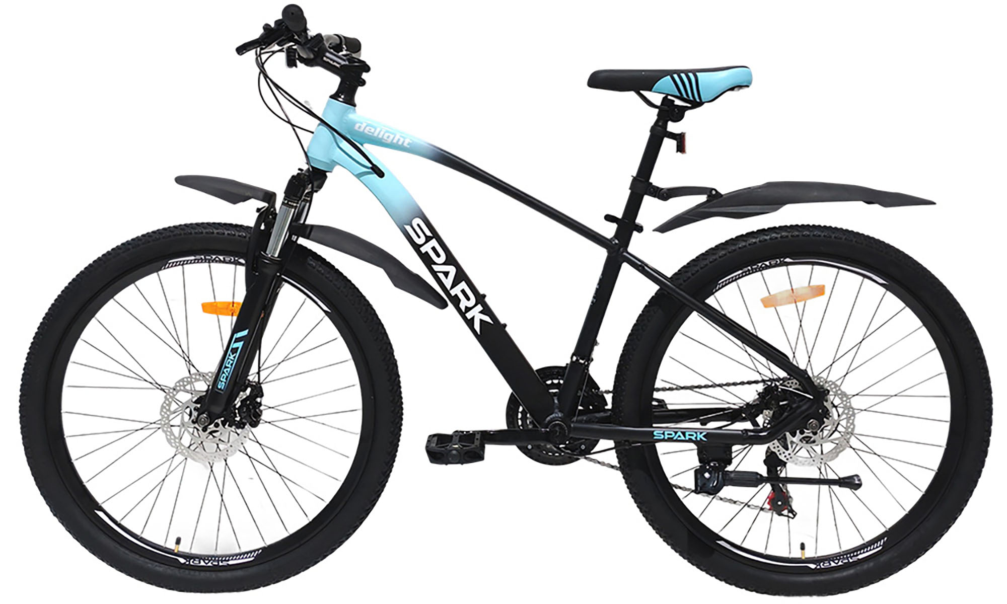 Велосипед SPARK DELIGHT 26", розмір S, рама 15", 2025, синьо-чорний 3