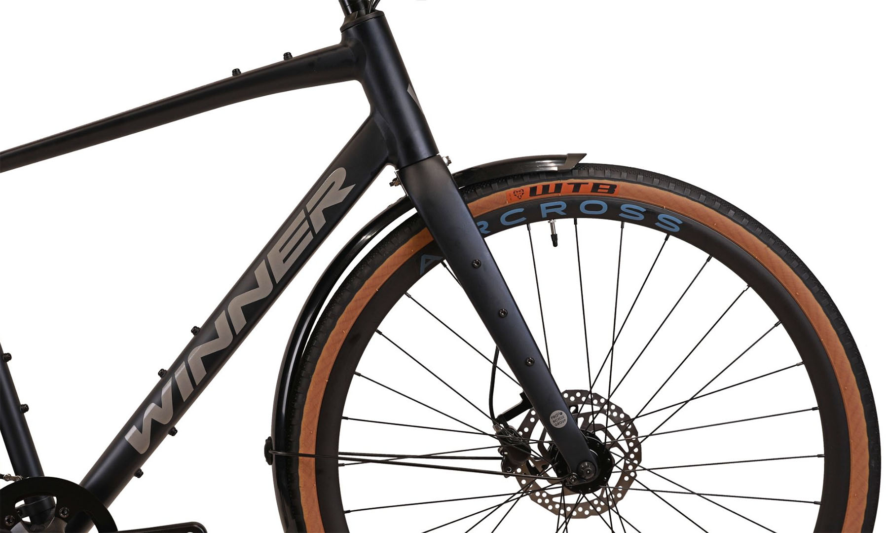 Велосипед Winner TRAFFIC 28" (700c), размер рамы L (56 см), 2025, Черный (мат) 6 Велосипед Winner TRAFFIC 28" (700c), размер рамы L (56 см), 2025, Черный (мат) 6