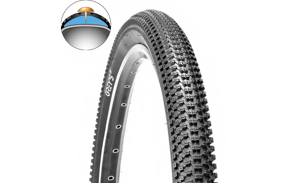 Покрышка велосипедная Grey's 26X2.125 G5014 27TPI + 3мм Антипрокол 