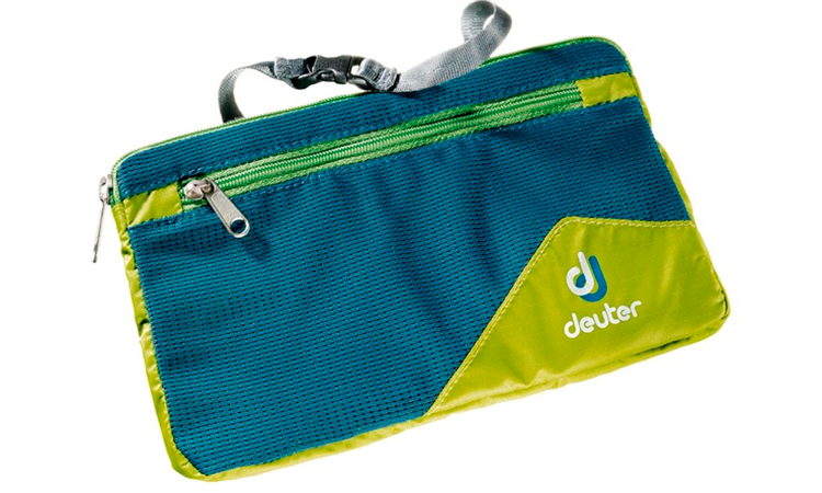Косметичка Deuter Wash Bag Lite II зелено-желтый