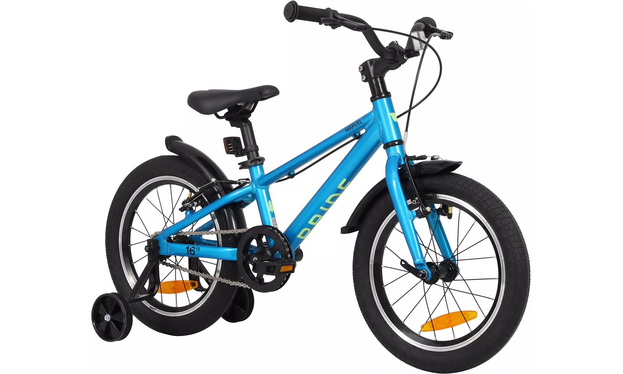 Велосипед Pride MARVEL 16" размер One Size, 2025, голубой 4 Велосипед Pride MARVEL 16" размер One Size, 2025, голубой 4