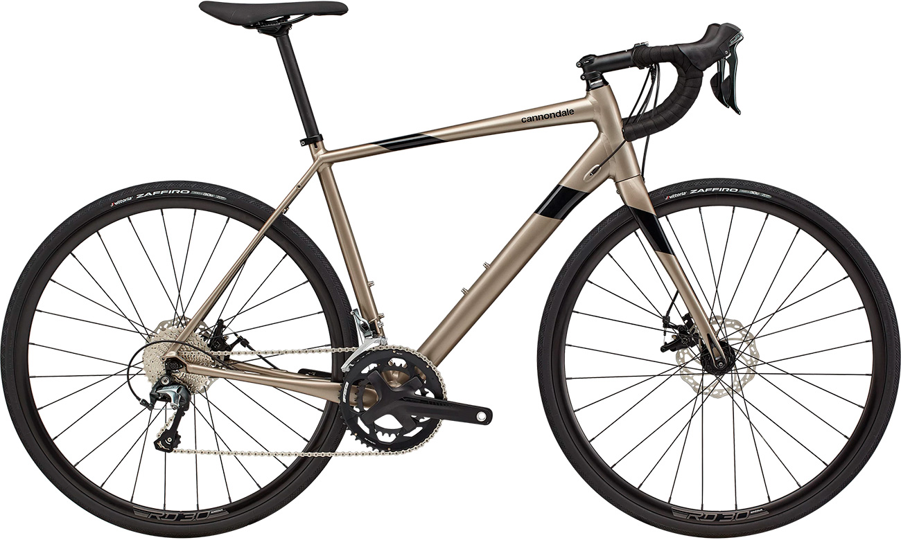 Фотография Велосипед Cannondale SYNAPSE Tiagra 28" (2021), размер рамы L, Серый 2