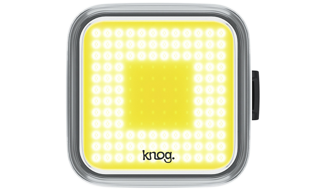Мигалка передня Knog Blinder Square Front 200 Lumens, чорна 5