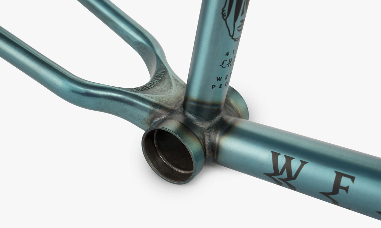 Рама WeThePeople PARADOX 21.25"TT matt translucent metallic mint (мятная) 3
