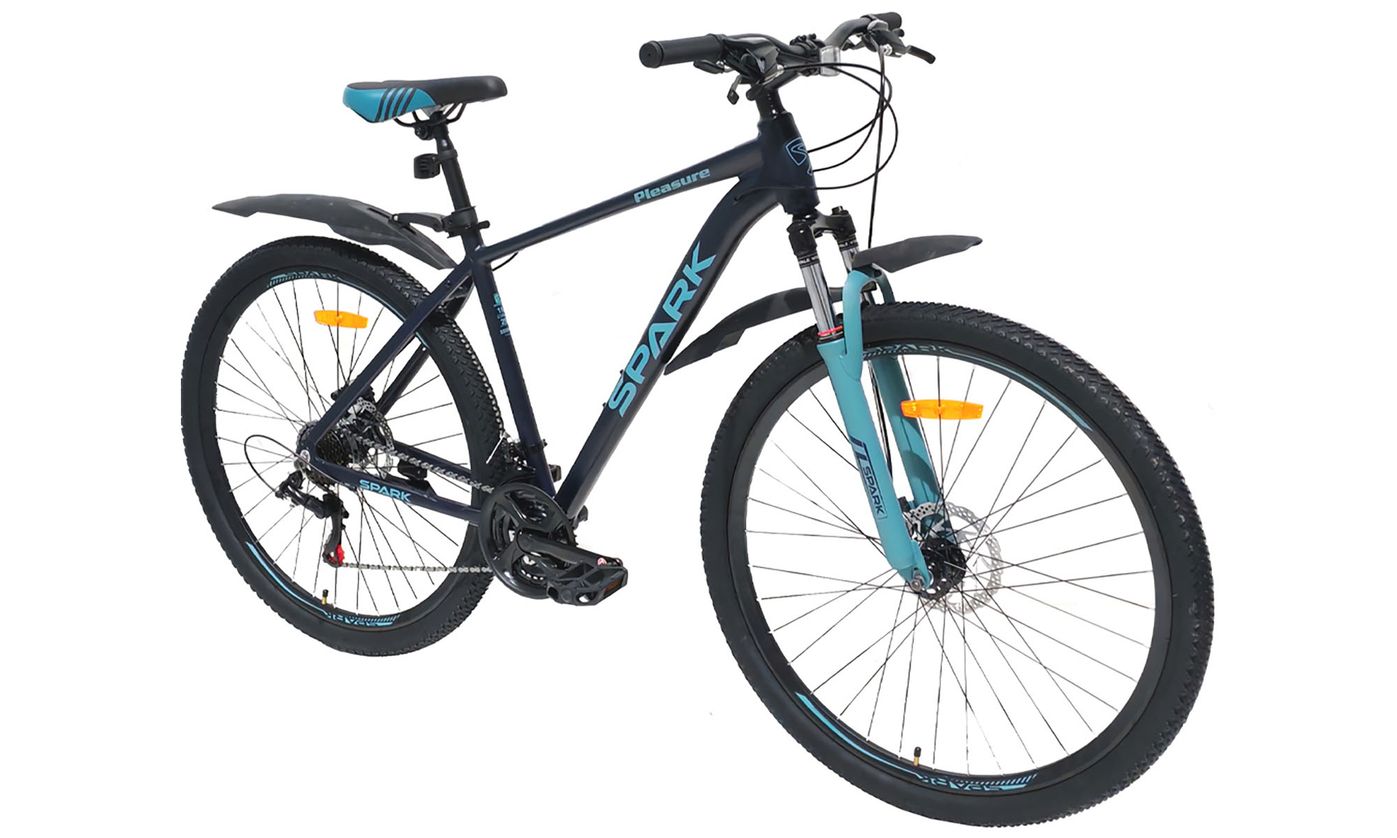 Велосипед SPARK PLEASURE 29", розмір L, рама 19", 2025, темно-синій 4 Велосипед SPARK PLEASURE 29", розмір L, рама 19", 2025, темно-синій 4