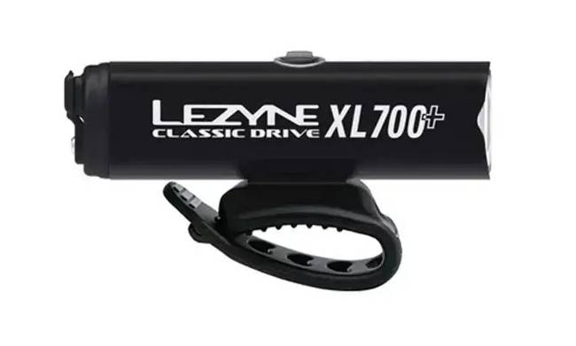 Фотография Передний свет Lezyne CLASSIC DRIVE XL 700+ FRONT Черный матовый 700 люменов Y17 2