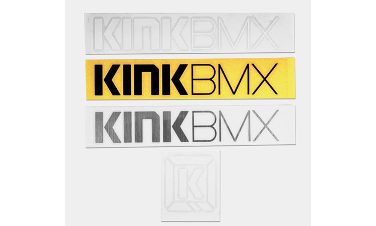Фотография Набор наклеек KINK BMX Die Cut