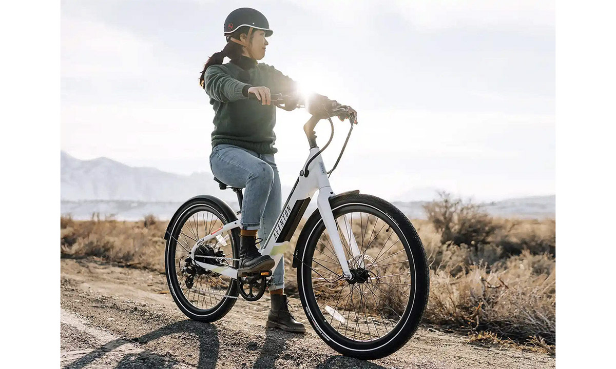 Електровелосипед Aventon Pace 500 ST, 27,5", рама M, 2023 Celeste 6