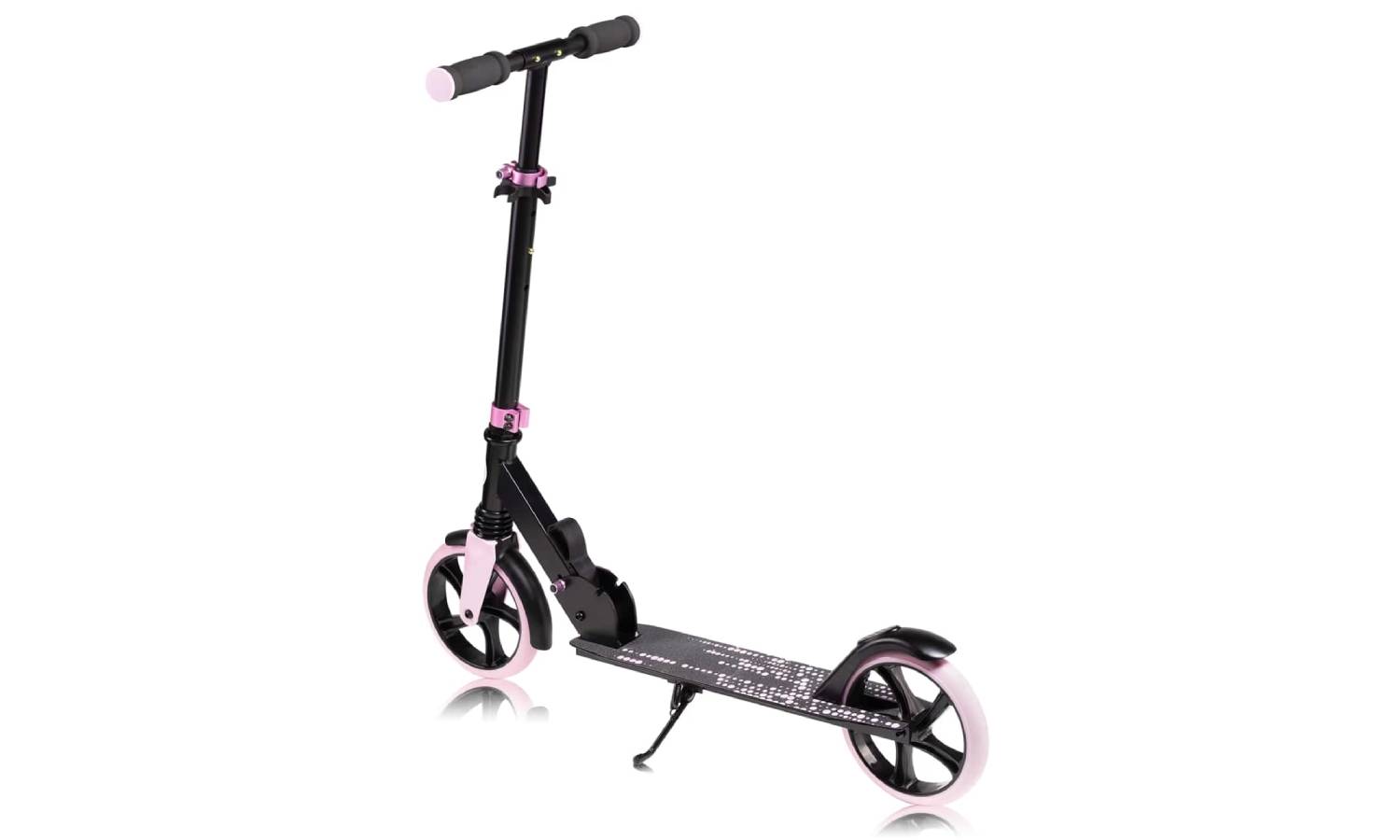Детский самокат Lionelo Luca BLACK CARBON PINK 3