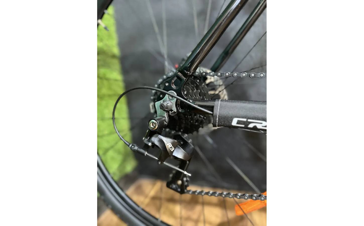 Фотографія Велосипед Crosser Gravel NORD 2x8 28" размер М рама 19 2024 Черный 2