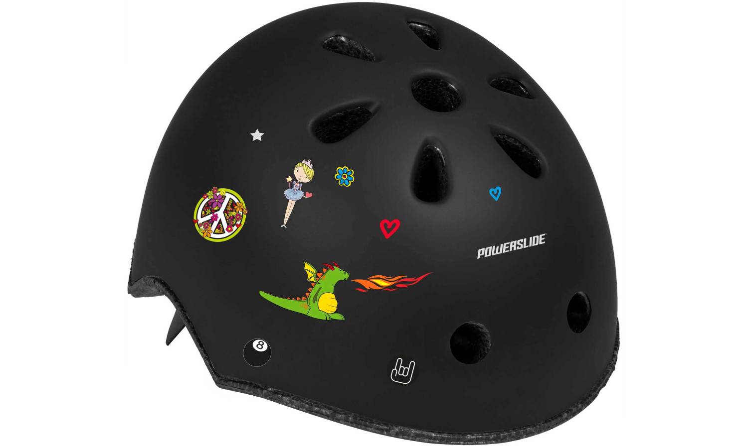 Шлем POWERSLIDE Allround Adventure размер (50-54 см) черный Шлем POWERSLIDE Allround Adventure размер (50-54 см) черный