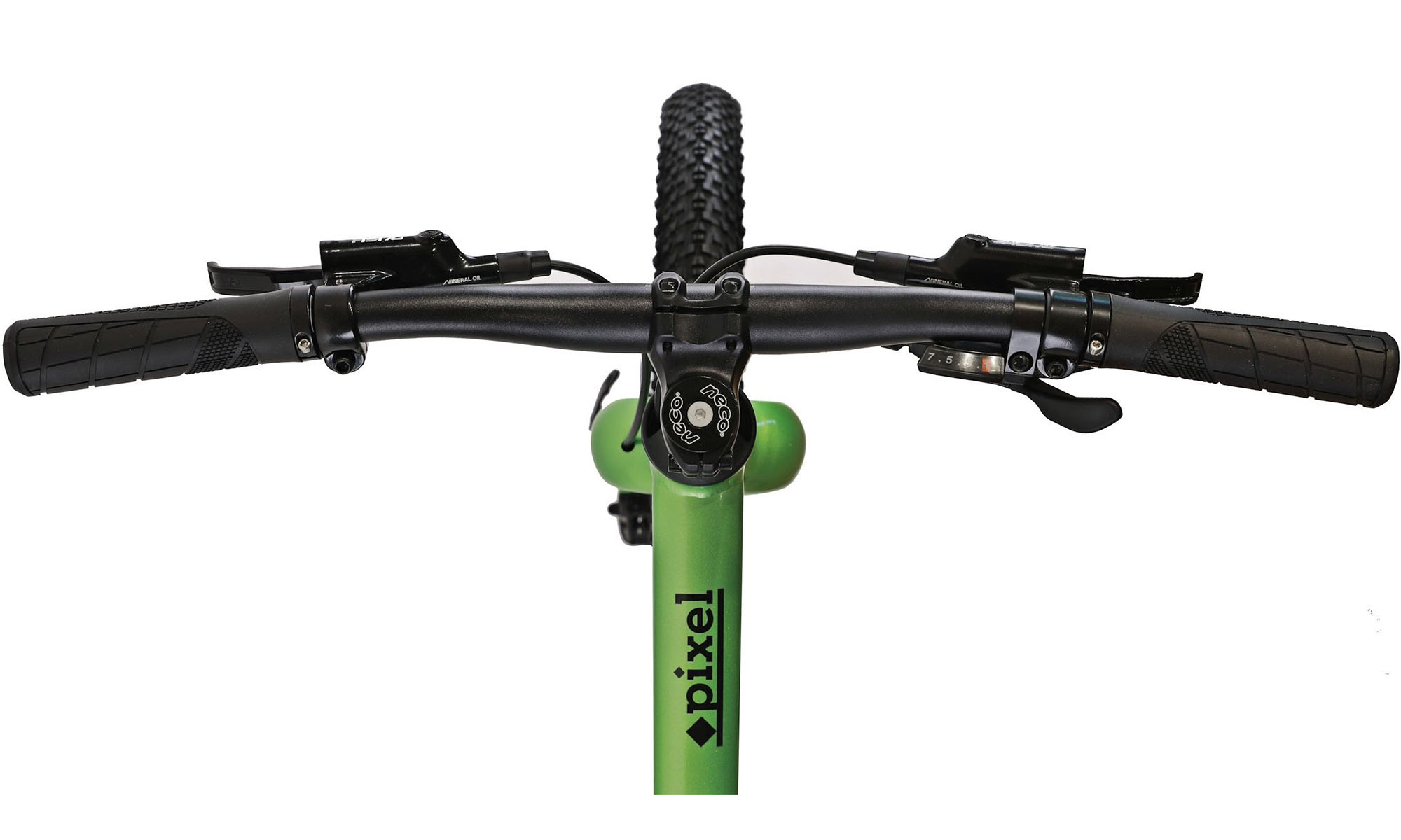 Велосипед CYCLONE PIXEL 20", размер XXS, рама 11", 2025, Зеленый 7 Велосипед CYCLONE PIXEL 20", размер XXS, рама 11", 2025, Зеленый 7