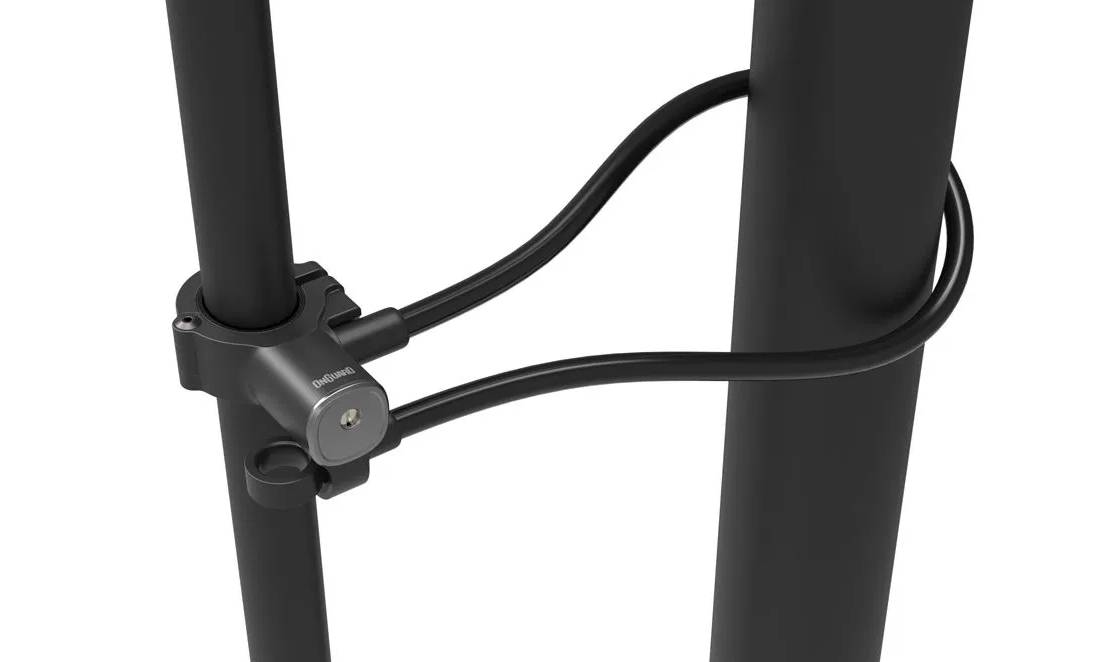 Замок Onguard Electric Scooter, трос 120см х 12мм, 2 ключа, черный 3