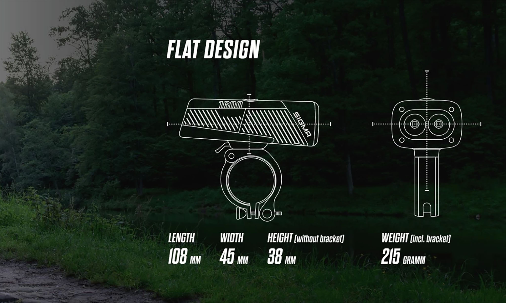 Комплект света Sigma Buster 1600 / Buster RL 150 K-Set 3 Комплект света Sigma Buster 1600 / Buster RL 150 K-Set 3