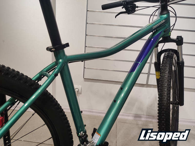 Фотографія Велосипед 27,5" Cannondale TANGO 6 Feminine (2020) 2020 Бірюзовий 3