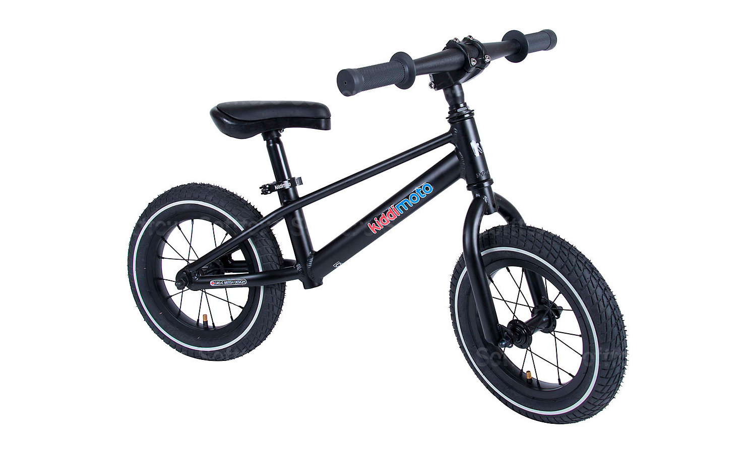 Фотография Беговел 12" Kiddimoto Mountain (2019) 2019 black