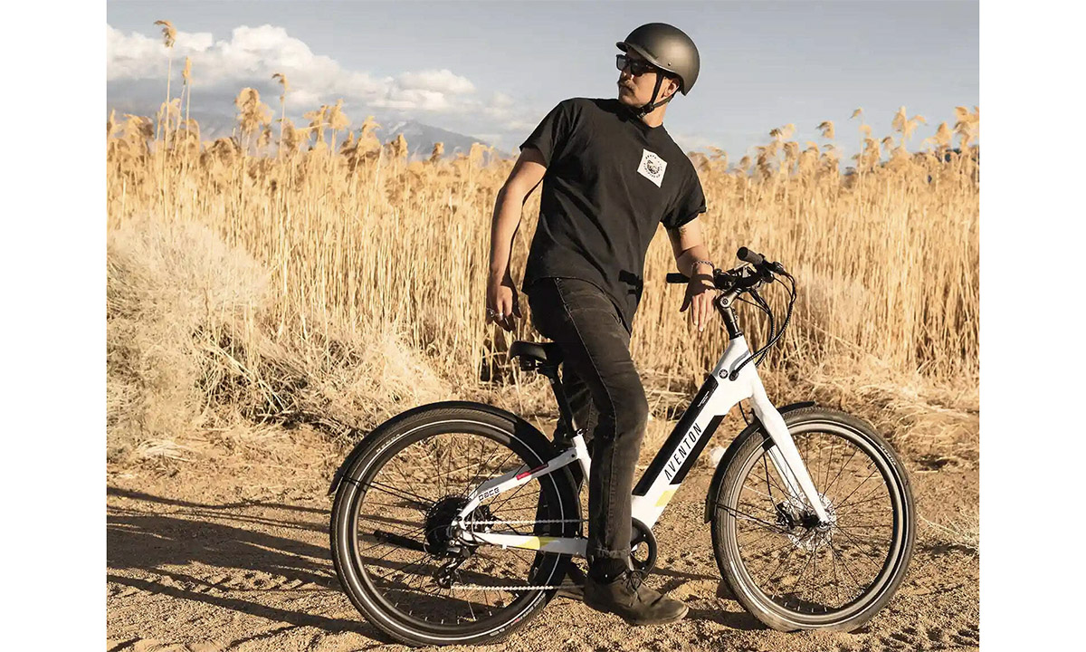 Електровелосипед Aventon Pace 500 ST, 27,5", рама M, 2023 Celeste 5