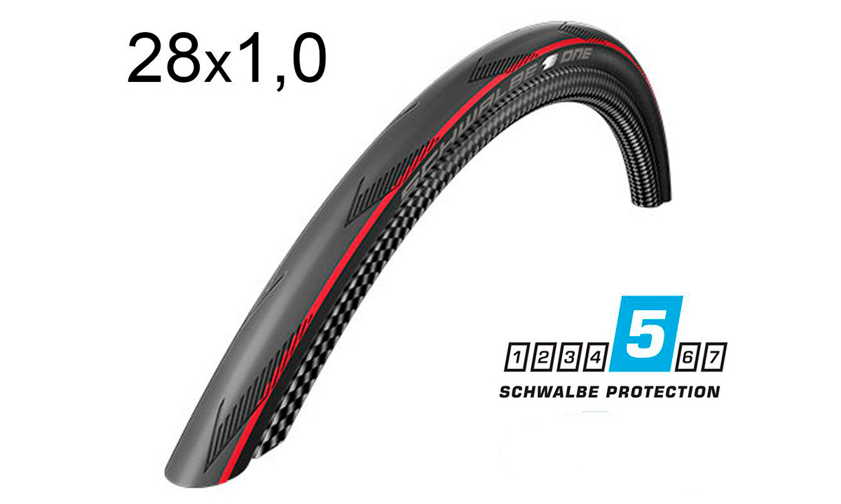 Фотографія Покришка Schwalbe 700x25C (25-622) ONE V-Guard, Evolutoin Folding B/RS/B-SK HS462A OSC 127EPI EK wqregrg