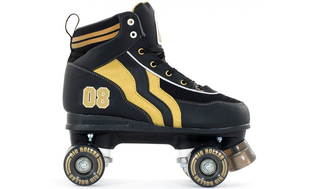 Ролики Rio Roller VARCITY RICH, размер 42, Черно-желтый 3