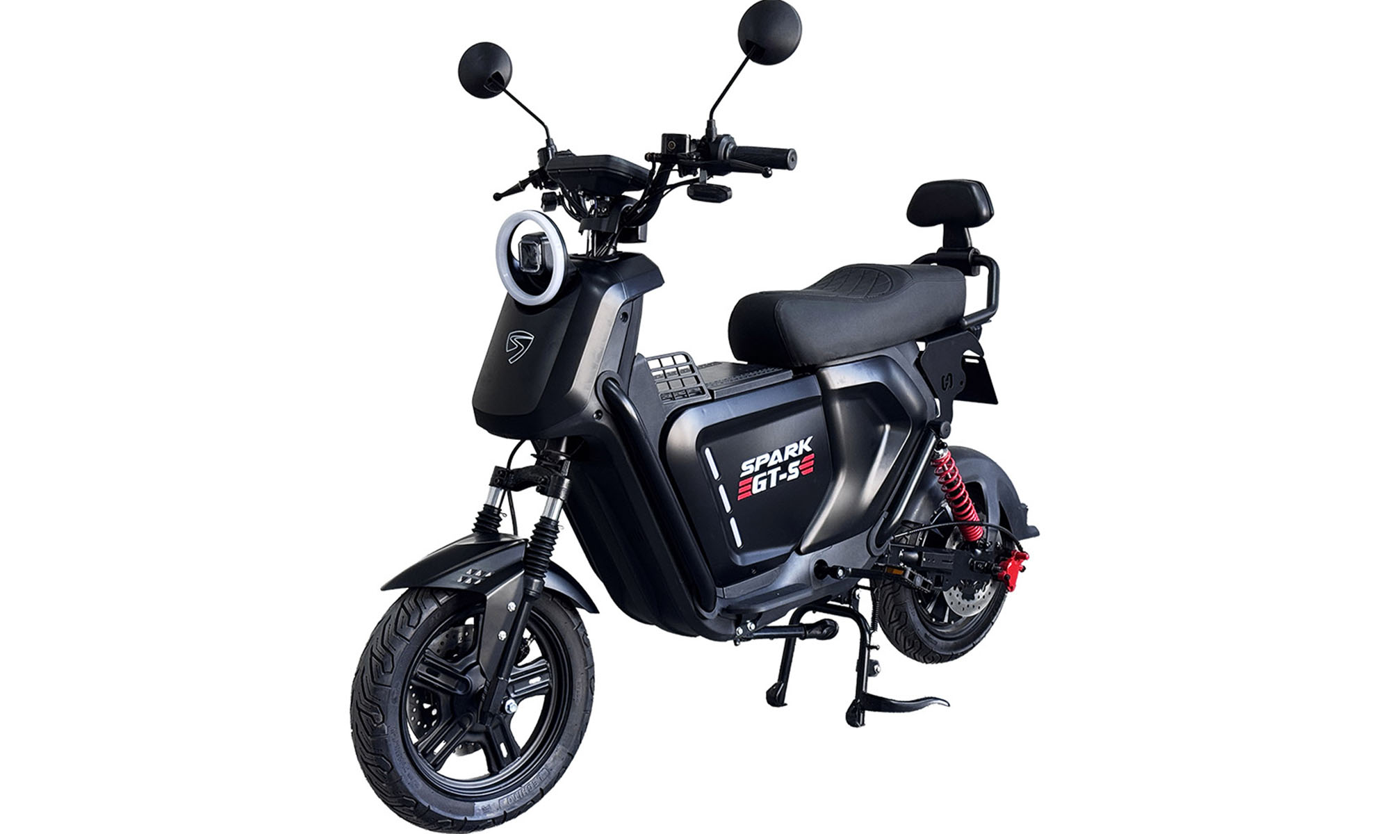 Велосипед с электромотором SPARK GT-S 12", рама 16", 72V/1500W/20Ah, LiFePO4, тёмно-графитовый 5