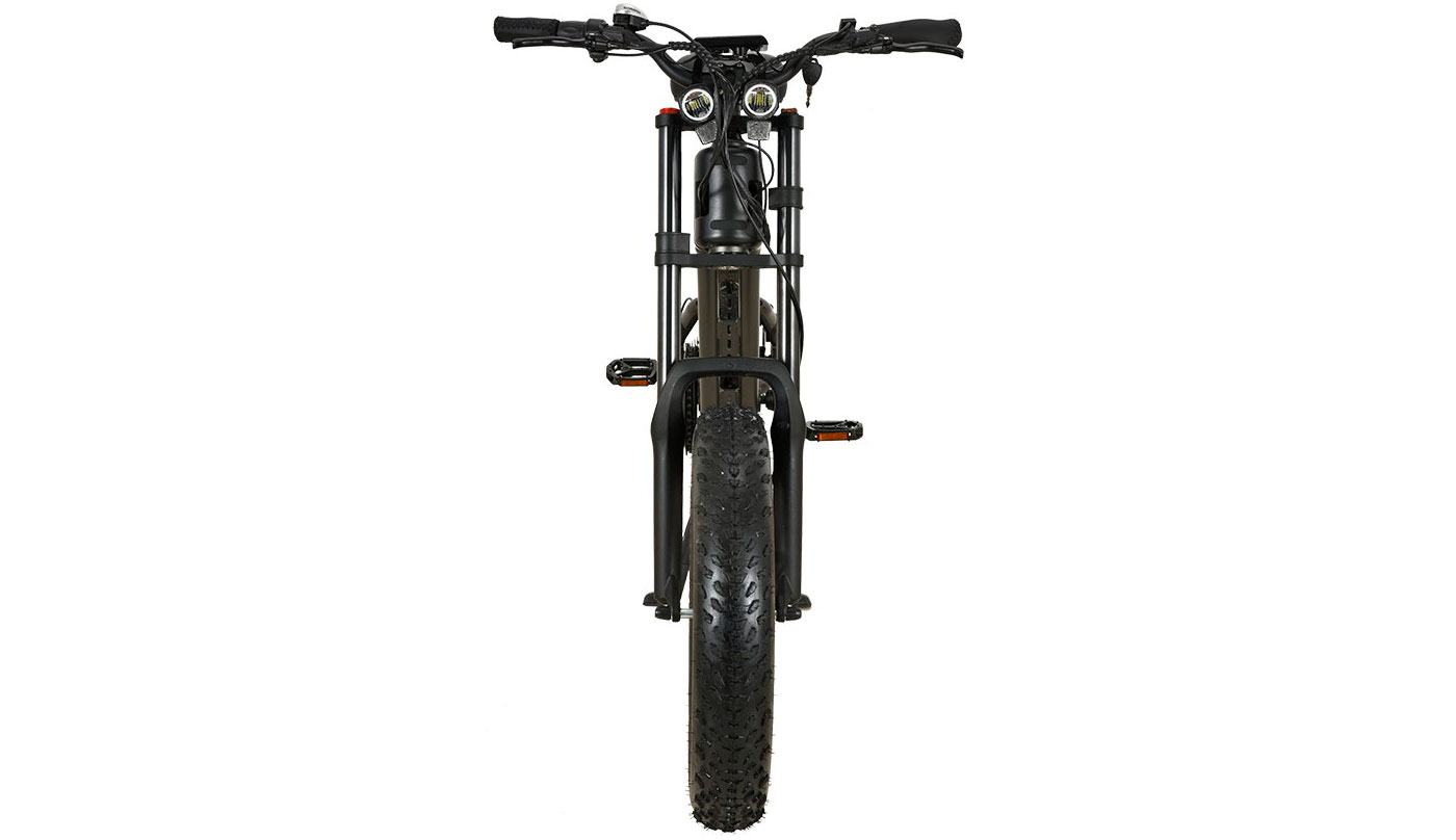 Електровелосипед фетбайк KUGOO T-01, (500 Вт; 13 Ah; 48 В) 20х4", чорний 8