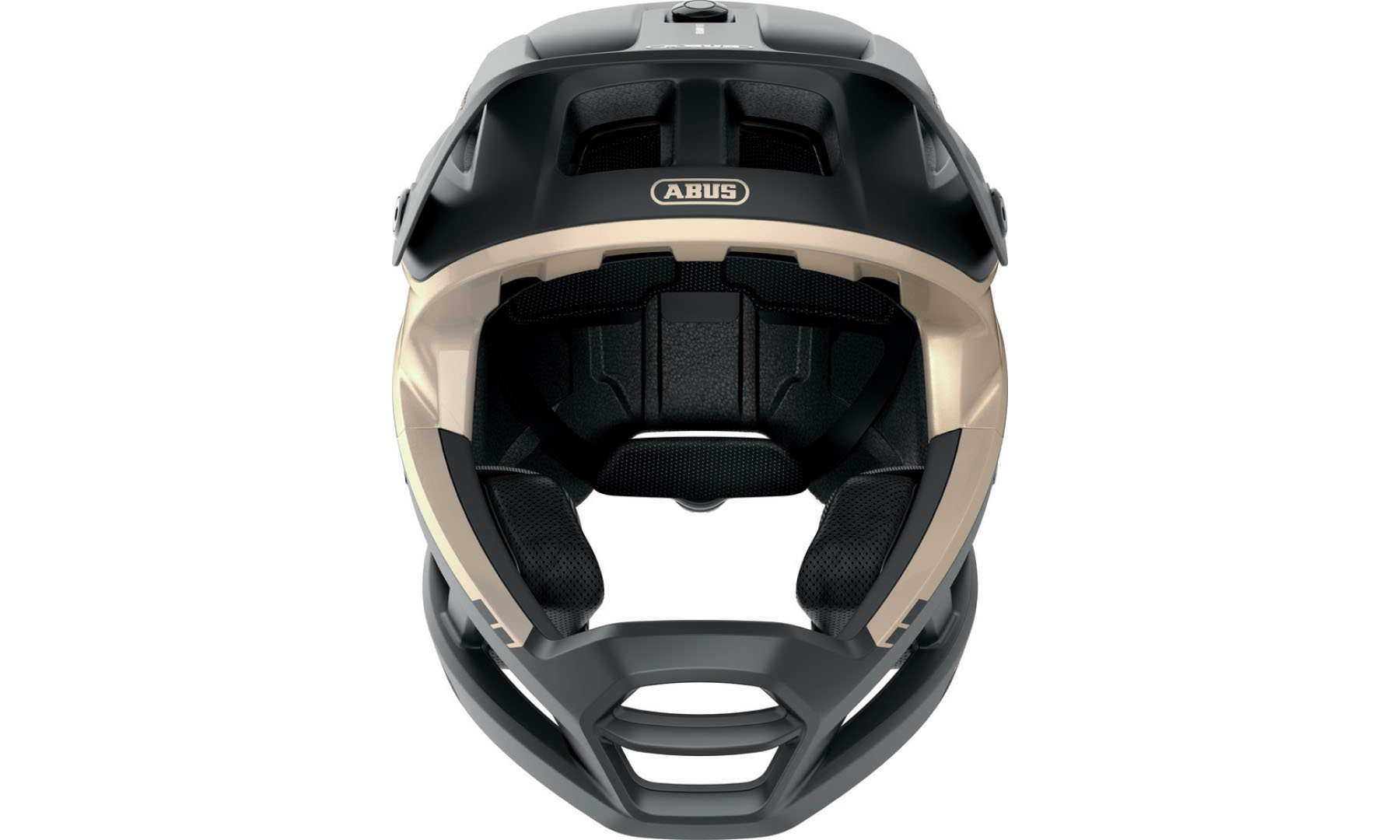 Велошлем спортивный ABUS AIRDROP MIPS Black Gold L/Xl (58-62 cм), черно-золотистый 6 Велошлем спортивный ABUS AIRDROP MIPS Black Gold L/Xl (58-62 cм), черно-золотистый 6