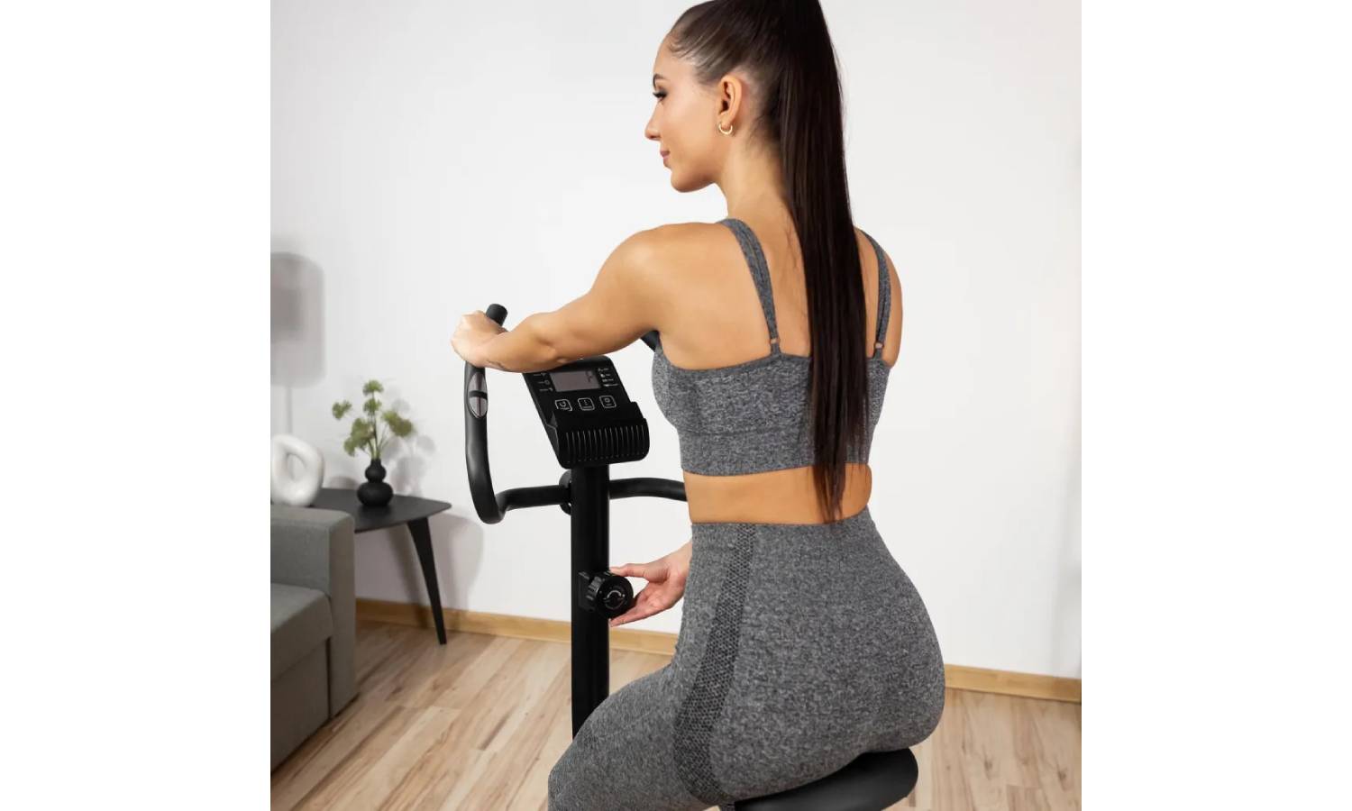 Велотренажер Gymtek XB1500 магнитный красный 14