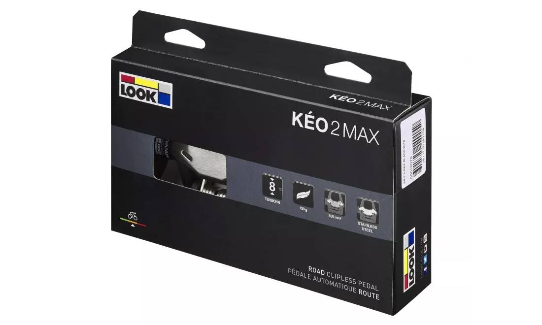 Педалі Look KEO 2 MAX CARBON PRO TEAM EDITION, карбон, чорні 2 Педалі Look KEO 2 MAX CARBON PRO TEAM EDITION, карбон, чорні 2