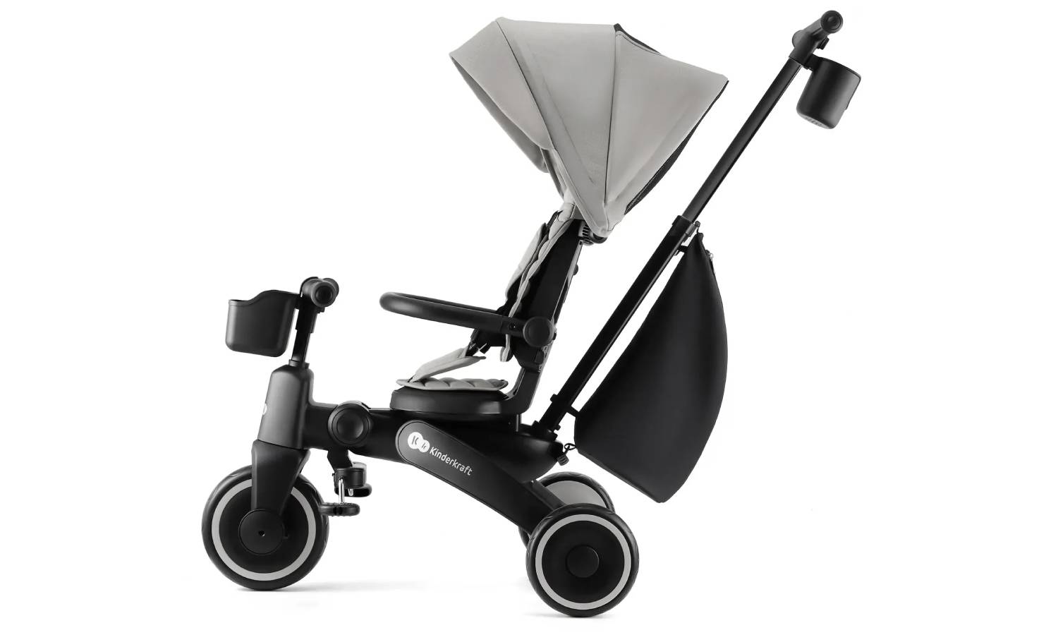 Трехколесный велосипед Kinderkraft Jazz 2 серый 6 Трехколесный велосипед Kinderkraft Jazz 2 серый 6