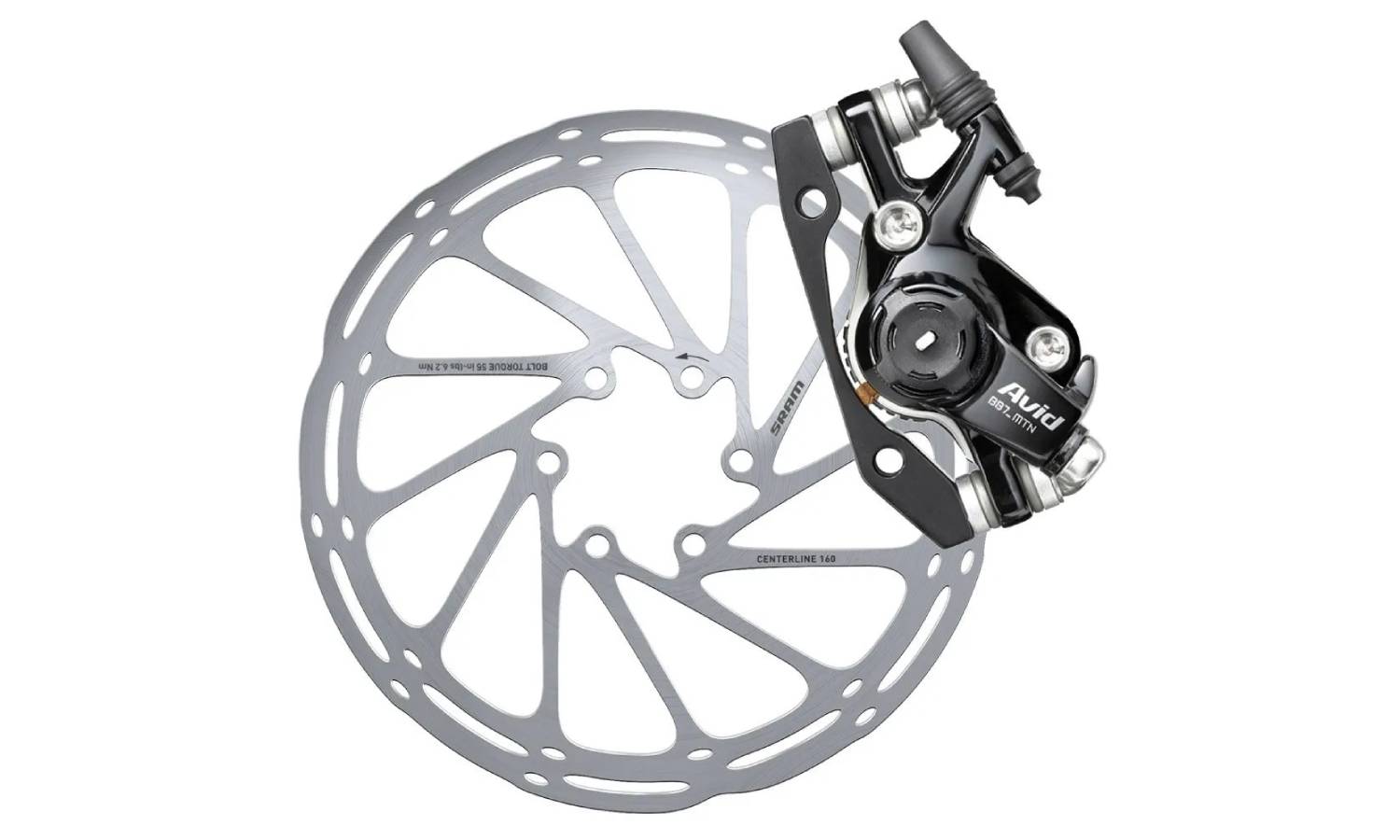 Тормоз дисковый Avid BB7 MTB S Black Ano 2 Тормоз дисковый Avid BB7 MTB S Black Ano 2