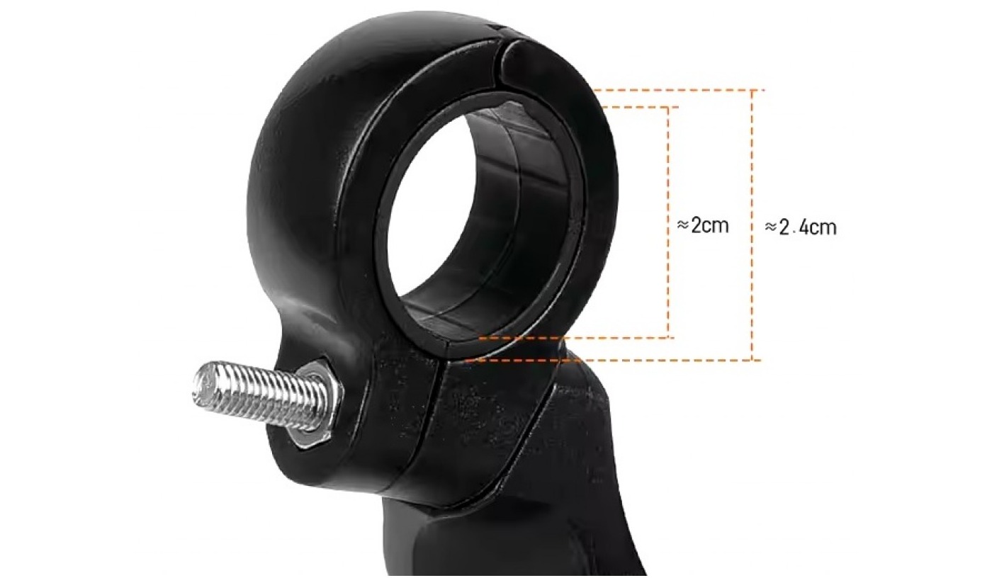 Зеркало Mirror левое JY-210 1шт. на руль велосипеда, черный 3 Зеркало Mirror левое JY-210 1шт. на руль велосипеда, черный 3