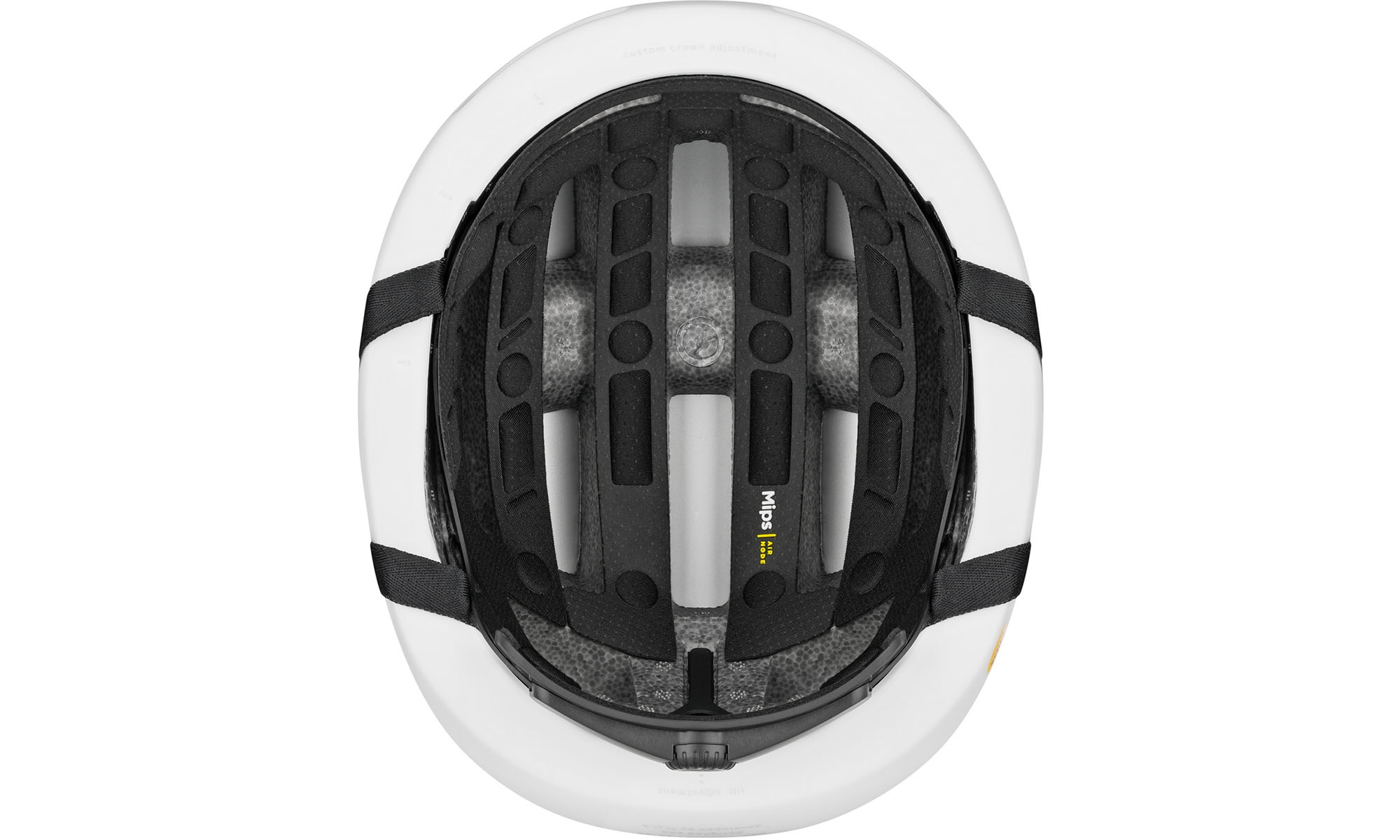 Шлем Fizik Kudo Aero MiPS с мигалкой, размер М (56-59 см), белый 5