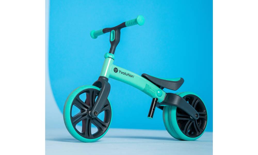 Біговел YVolution Yvelo Junior зелений 6 Біговел YVolution Yvelo Junior зелений 6