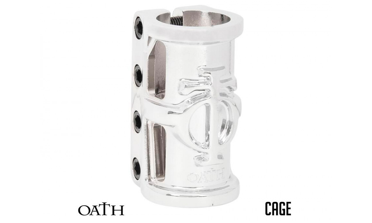 Фотография Зажим OATH Clamps 4 Bolts Cage SCS/HIC NEOSILVER