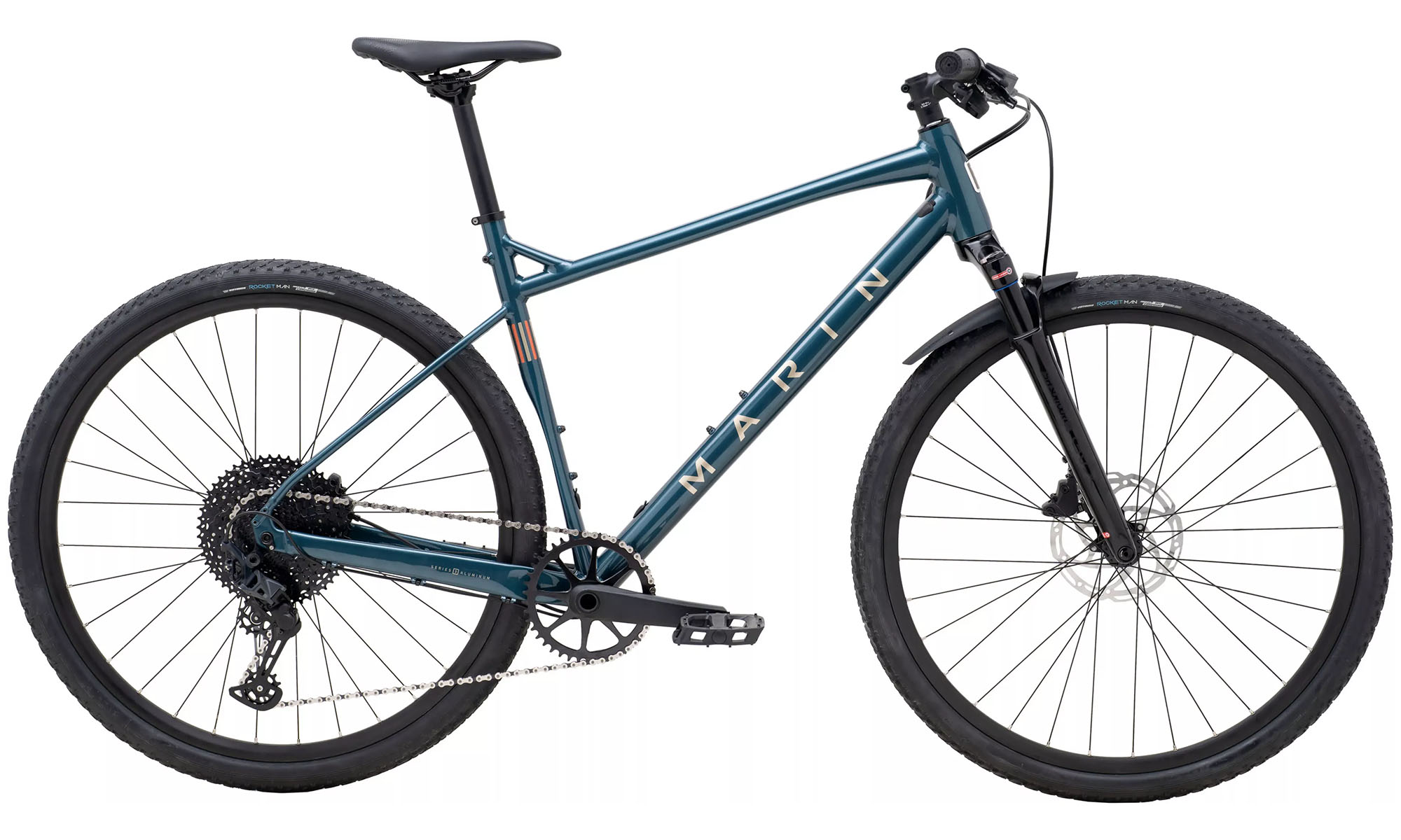 Фотография Велосипед Marin DSX FS 28", рама L, 2025, Blue (синий) 