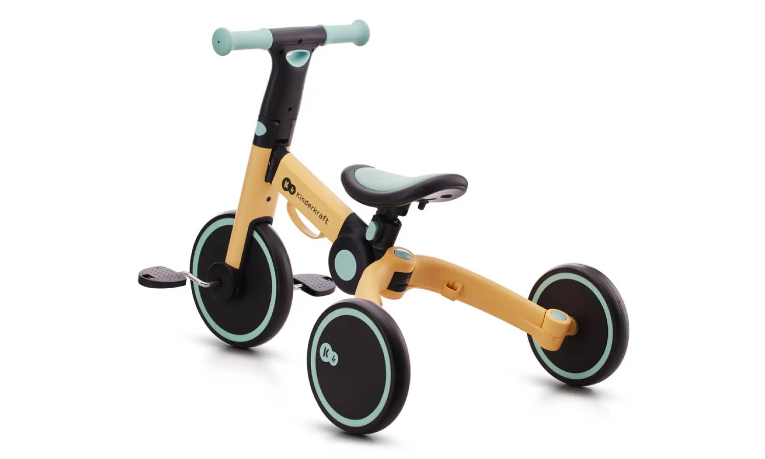 Трехколесный велосипед 3 в 1 Kinderkraft 4TRIKE Sunflower Blue 10 Трехколесный велосипед 3 в 1 Kinderkraft 4TRIKE Sunflower Blue 10