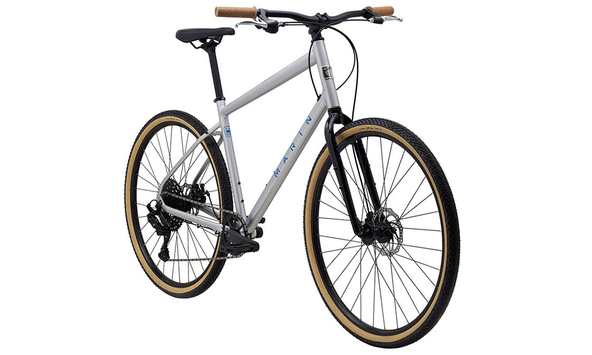 Фотографія Велосипед Marin KENTFIELD 2, 28", рама XL, 2023 Gloss Black/Chrome 2