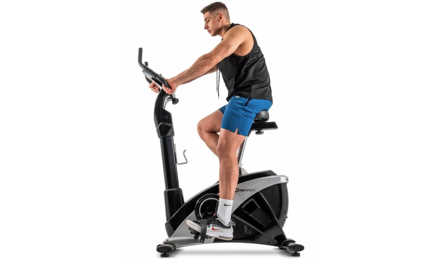 Велотренажер Hop-Sport HS-090H Apollo iConsole+ белый 13